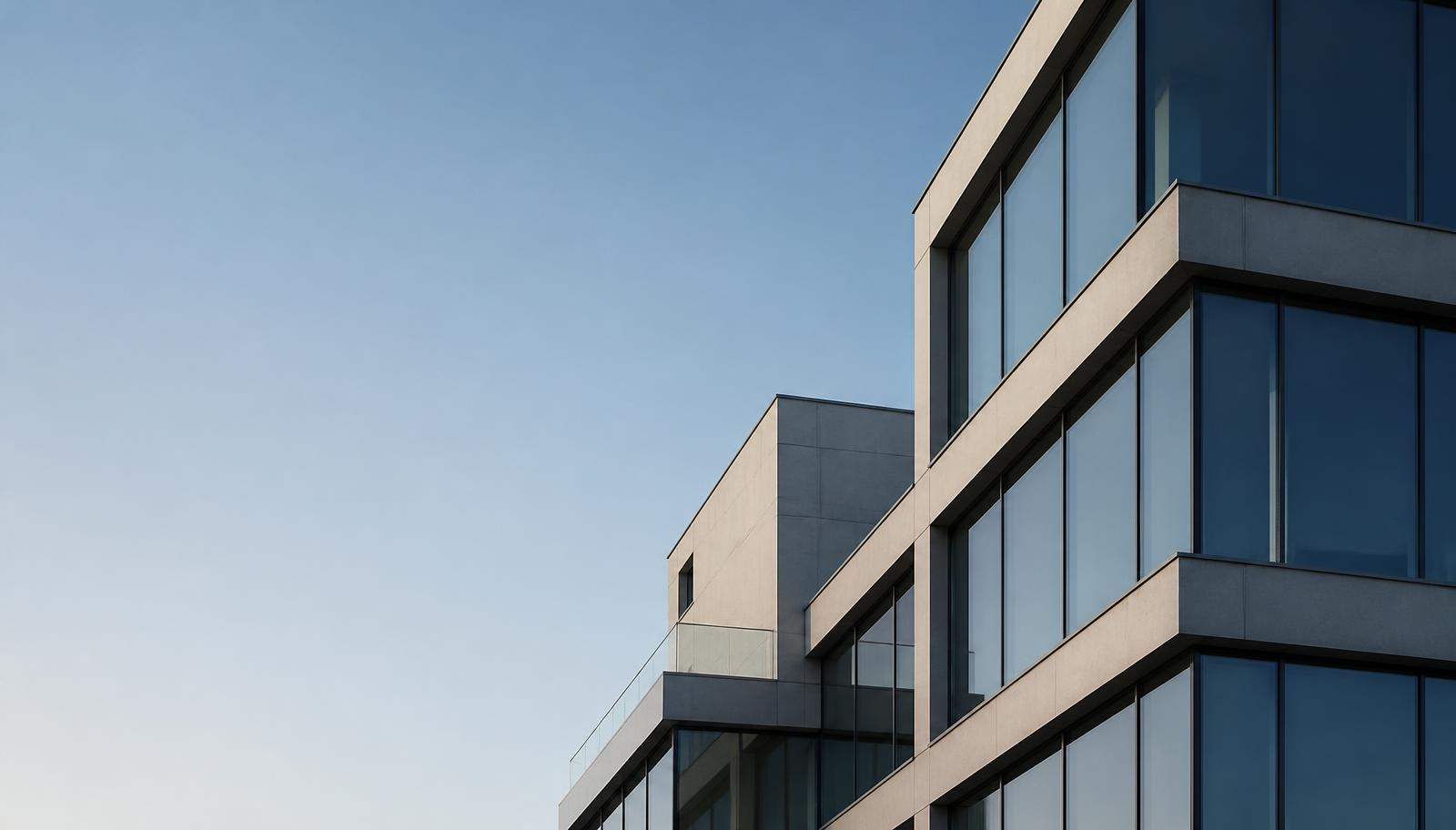 Immeuble de bureaux moderne au Québec